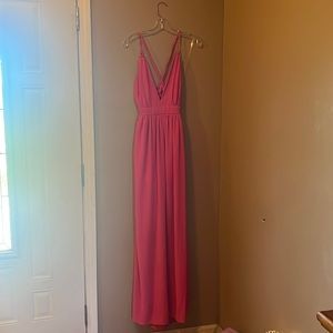 NWT Hot Pink Maxi Dress.